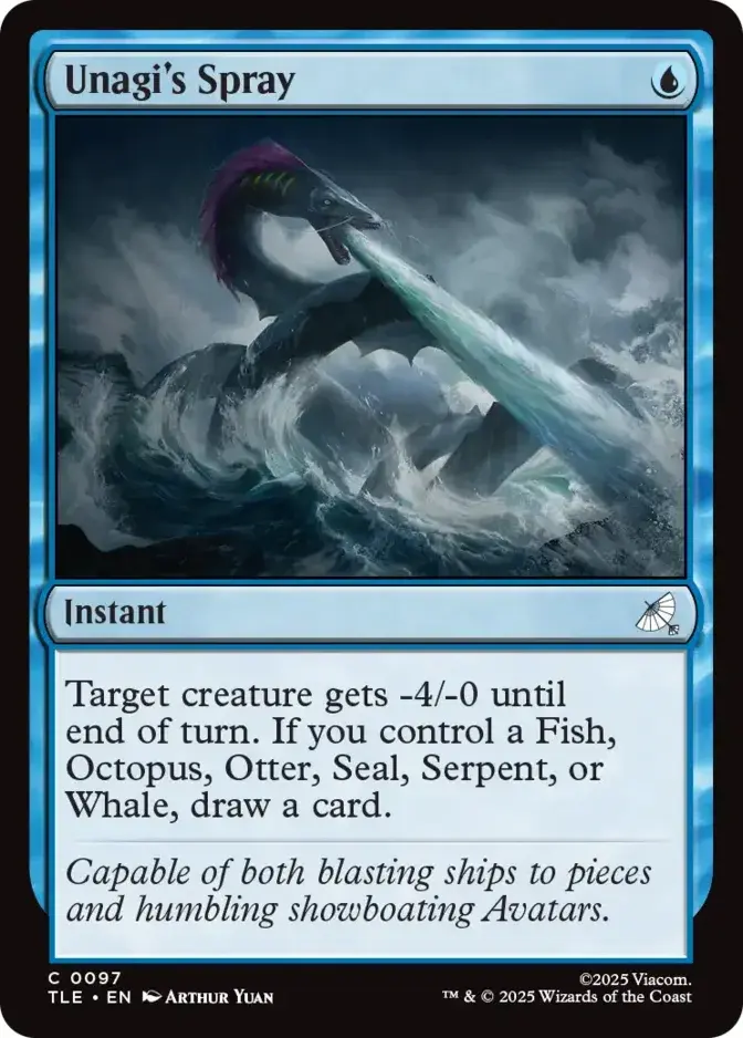 Unagi's Spray [TLE] (F)