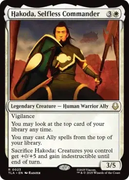Hakoda, Selfless Commander