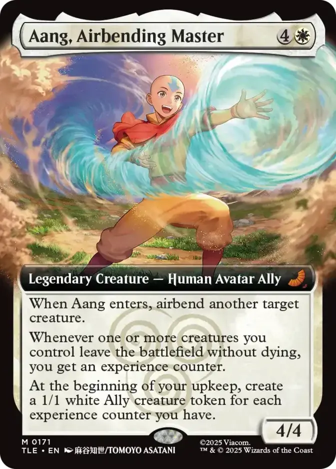Aang, Airbending Master <extended> [TLE]