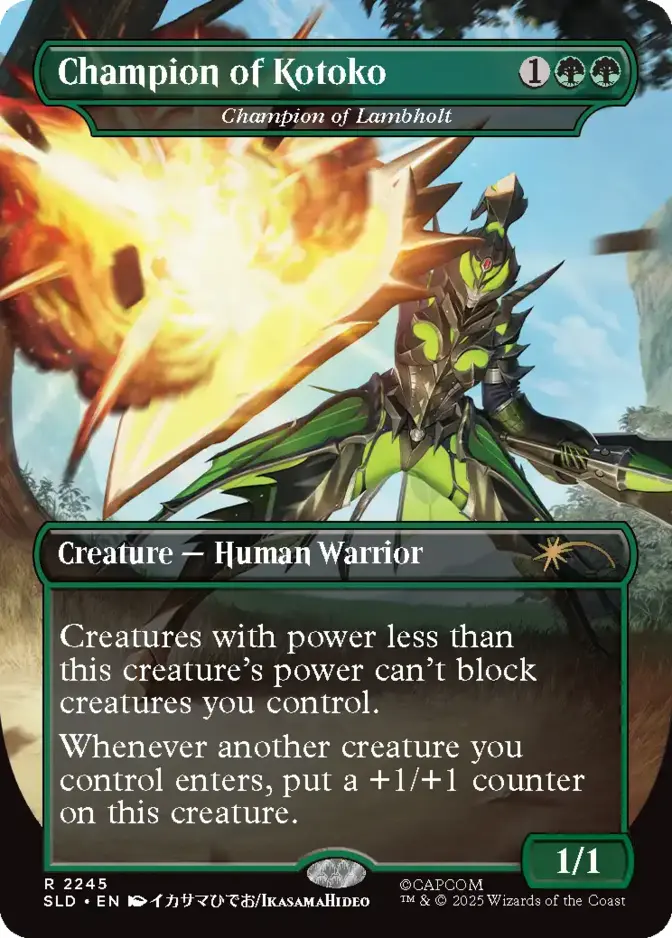 Champion of Lambholt <Champion of Kotoko - Hunters> [SLD]