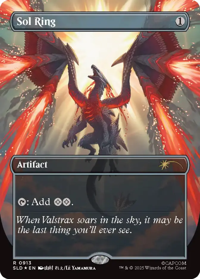 Sol Ring <Monster Hunter Bonus Card> [SLD]