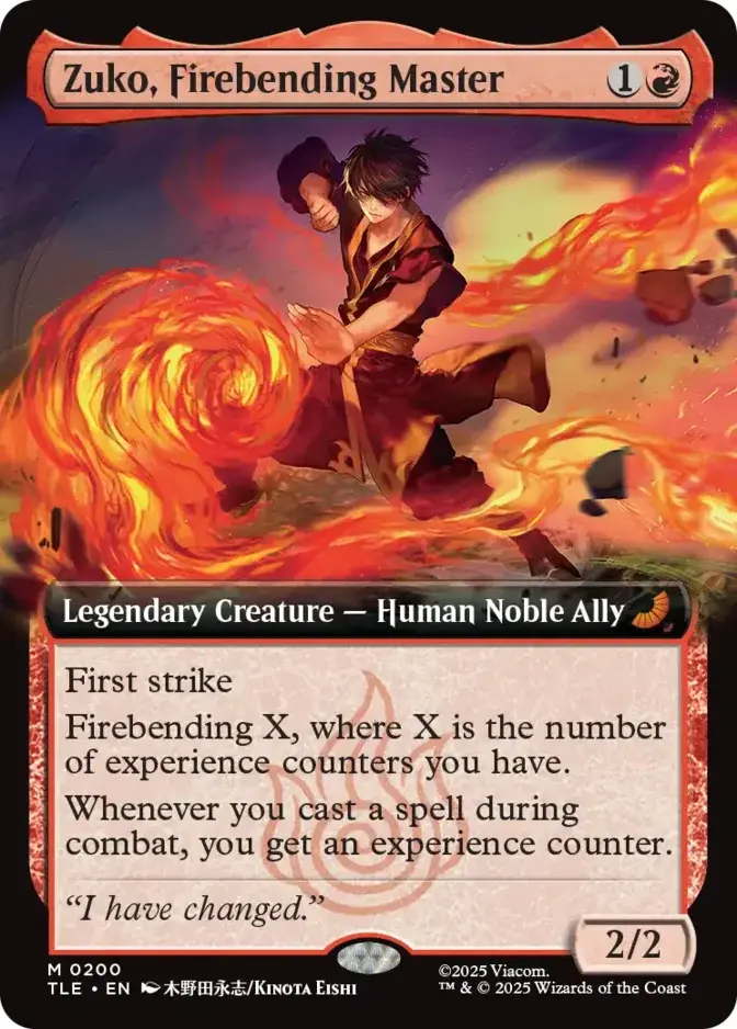 Zuko, Firebending Master <extended> [TLE]
