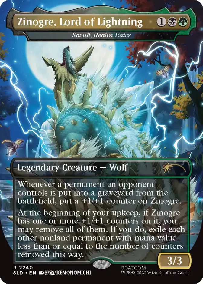 Sarulf, Realm Eater <Zinogre, Lord of Lightning - Monsters> [SLD]