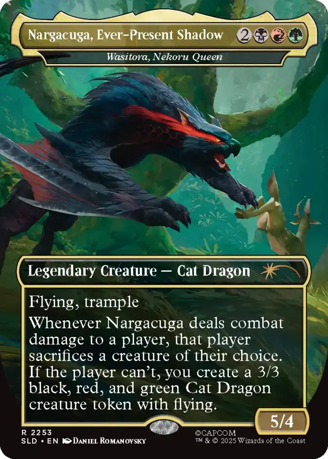 Wasitora, Nekoru Queen <Nargacuga, Ever-Present Shadow - Monsters II> [SLD]