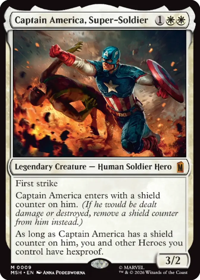 Captain America, Super-Soldier [MSH]