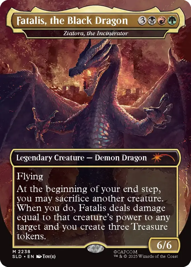 Ziatora, the Incinerator <Fatalis, the Black Dragon - Monsters> [SLD]