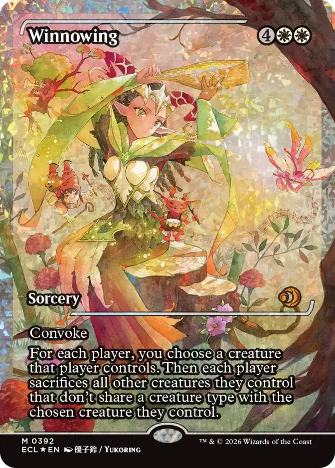 Winnowing <showcase japan - fracture foil> [ECL] (F)