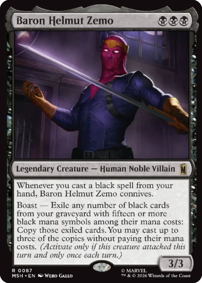 Baron Helmut Zemo [MSH]