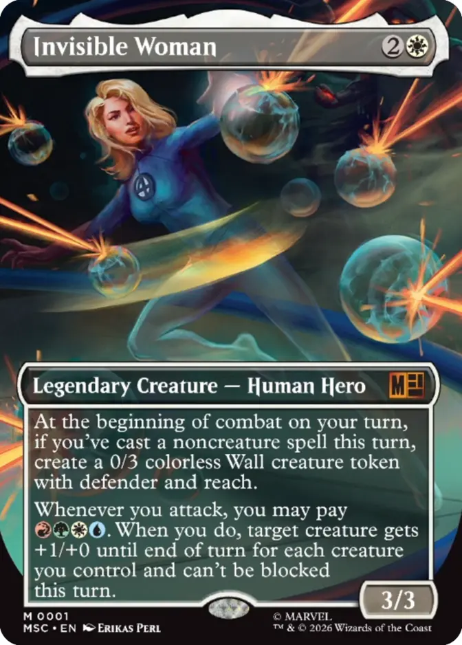 Invisible Woman <borderless> [MSC]