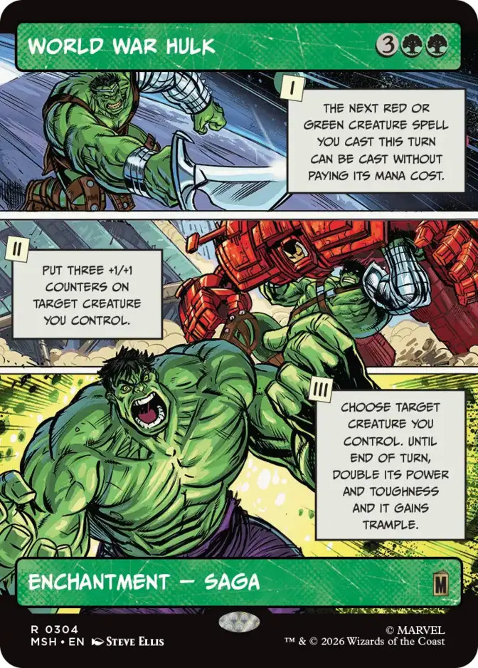 World War Hulk <borderless> [MSH]