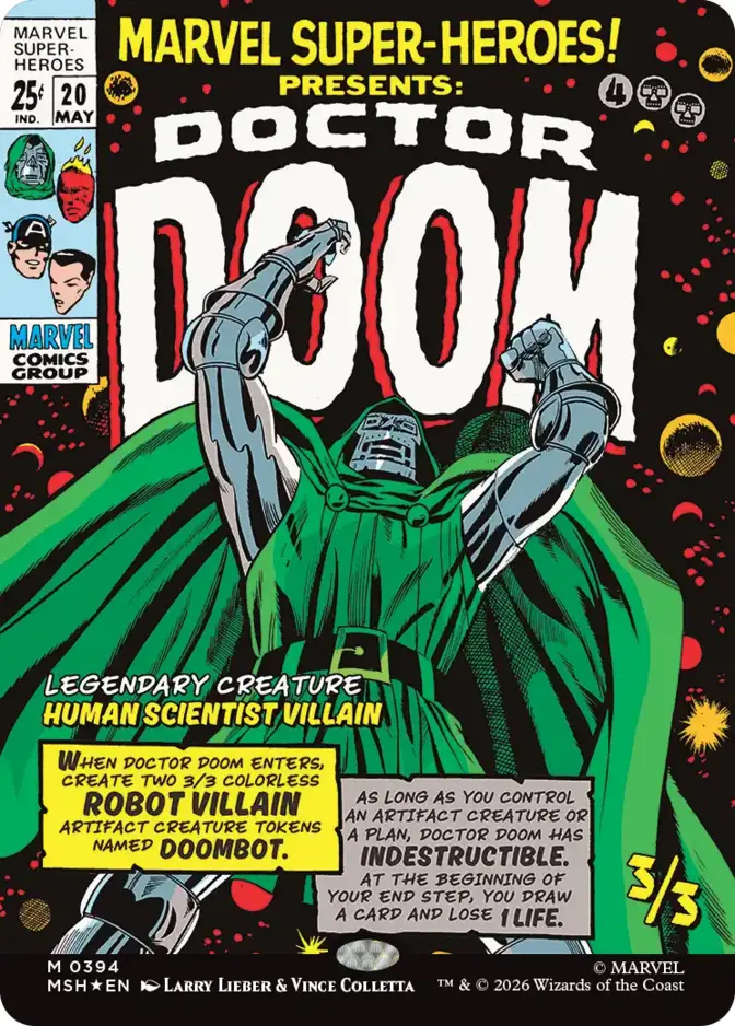 Doctor Doom <borderless cover> [MSH]