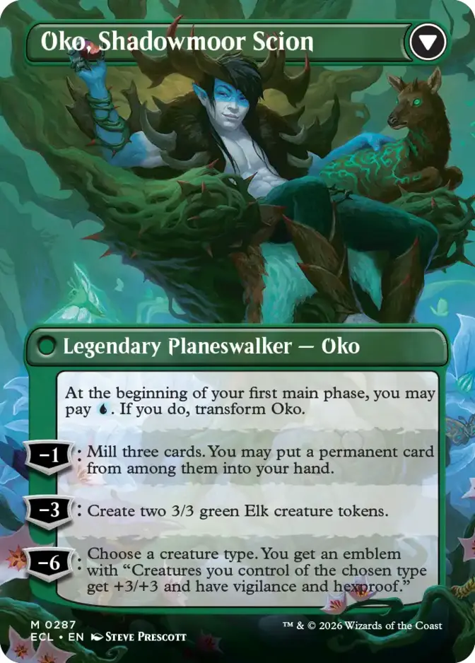 Oko, Shadowmoor Scion <borderless> [ECL]