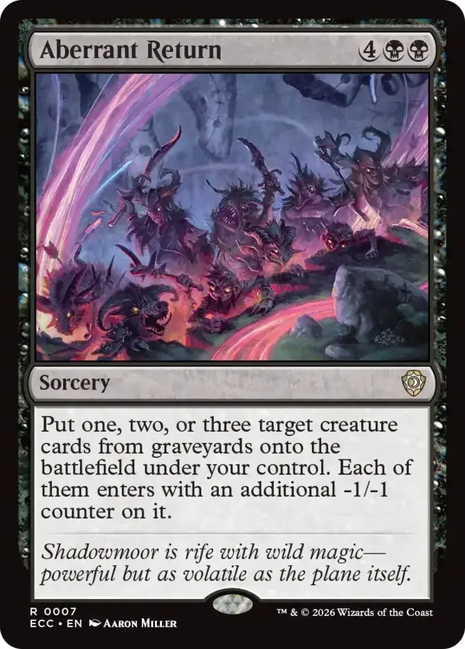 Aberrant Return [ECC]