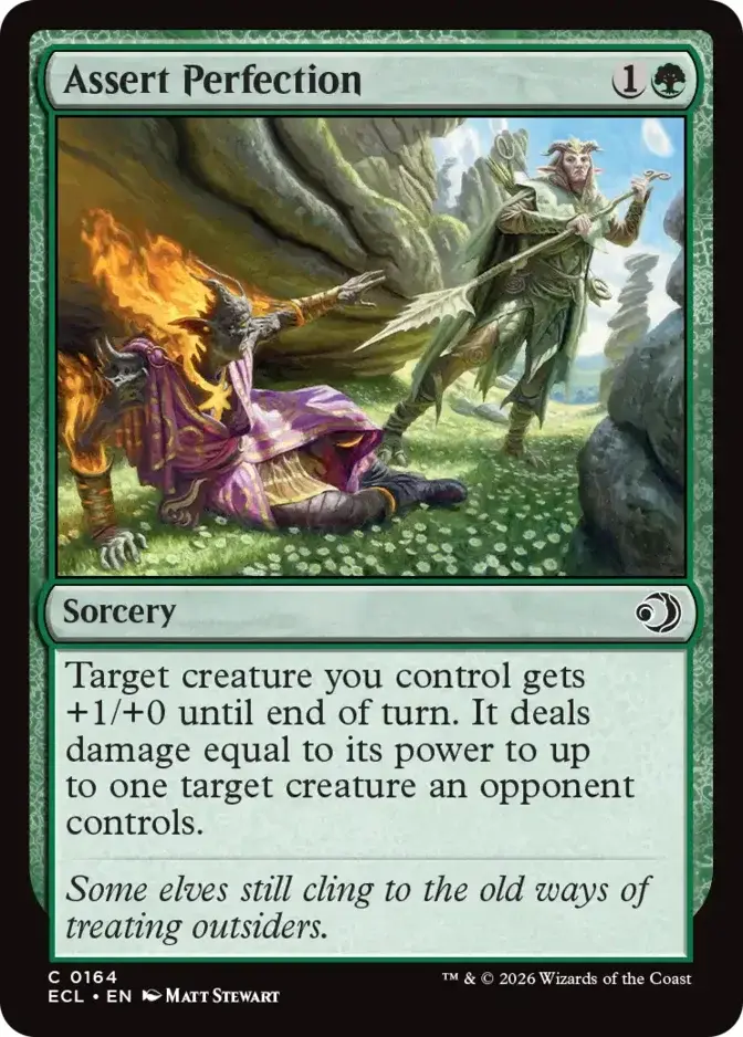 Assert Perfection [ECL] (F)