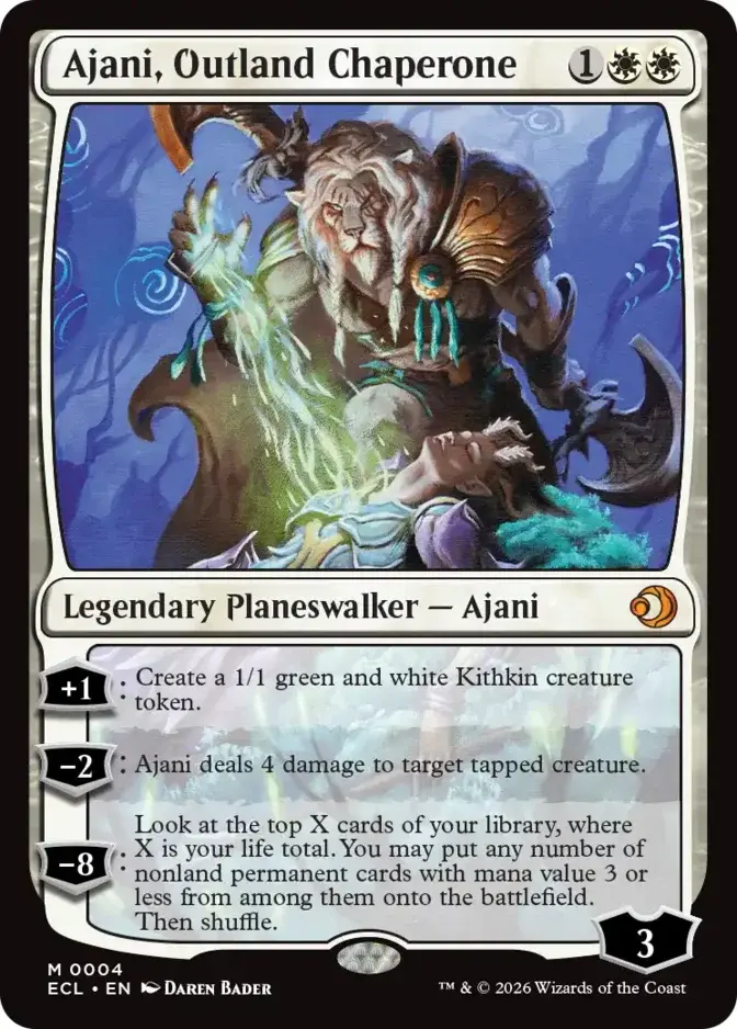 Ajani, Outland Chaperone [ECL]
