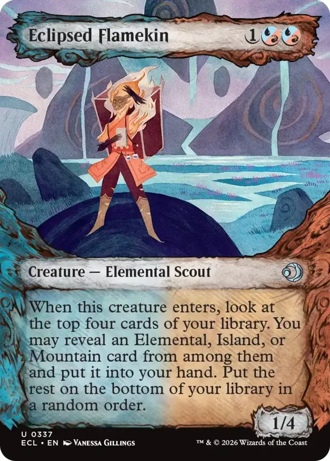 Eclipsed Flamekin <showcase> [ECL]