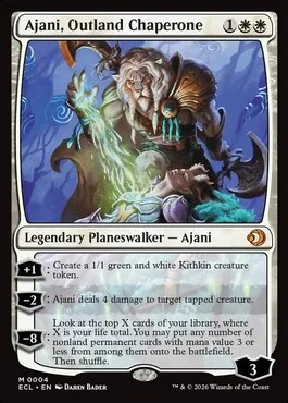 Ajani, Outland Chaperone