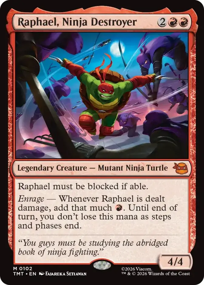 Raphael, Ninja Destroyer [TMT]