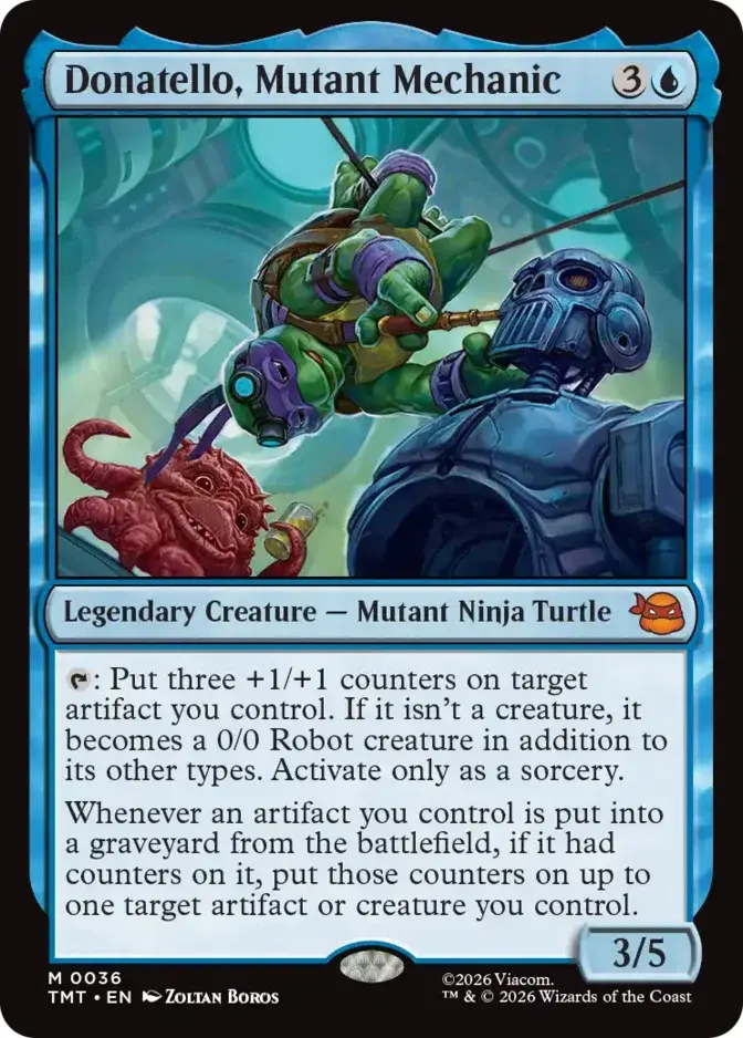 Donatello, Mutant Mechanic [TMT] (F)