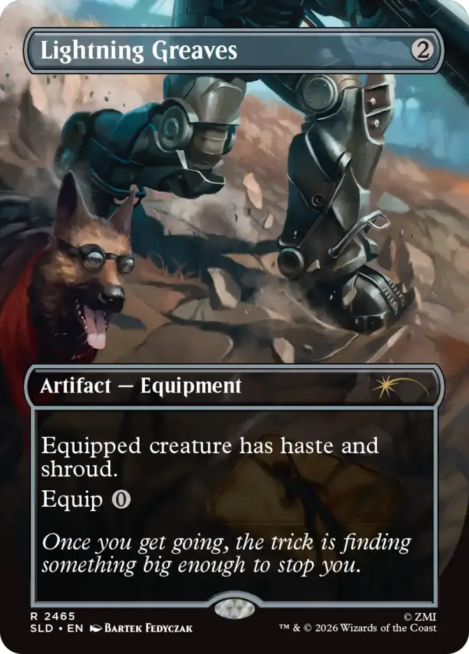 Lightning Greaves <Fallout: Greet the Dog> [SLD]