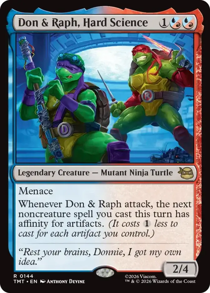 Don & Raph, Hard Science [TMT]