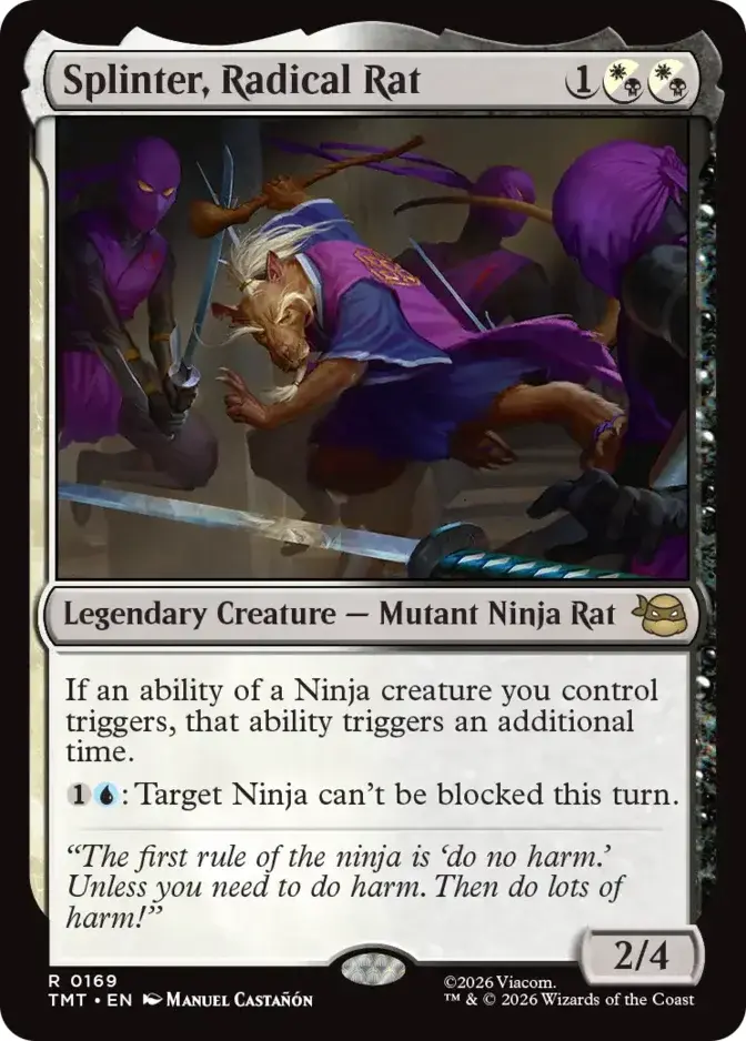 Splinter, Radical Rat [TMT]