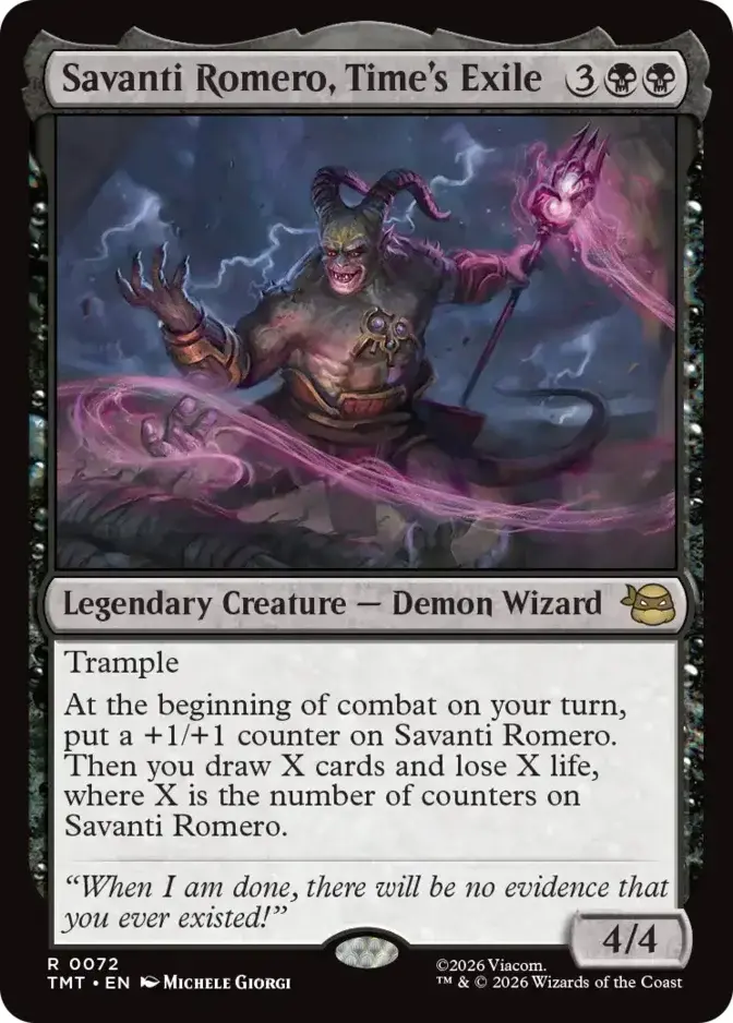 Savanti Romero, Time's Exile [TMT]