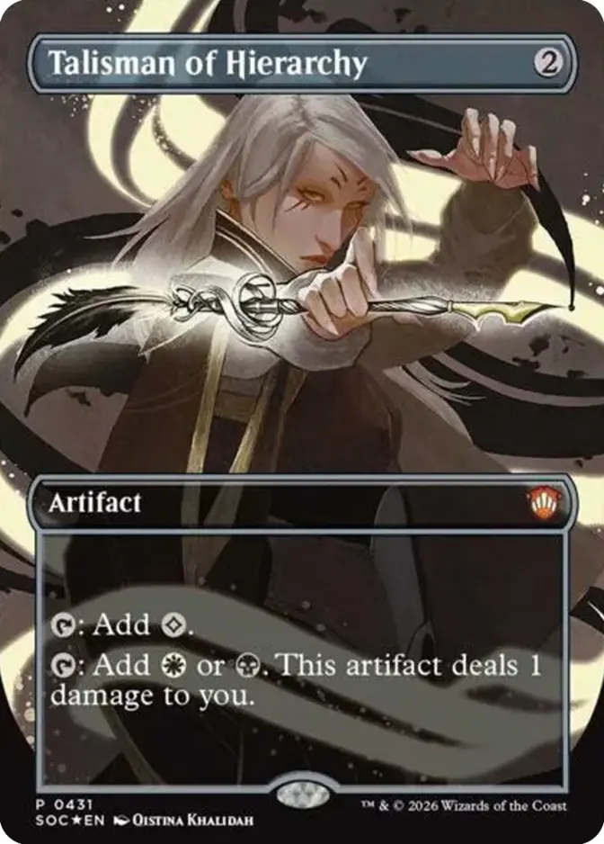 Talisman of Hierarchy <borderless> [SOC]