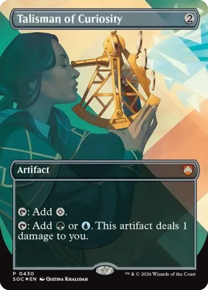 Talisman of Curiosity <borderless> [SOC]