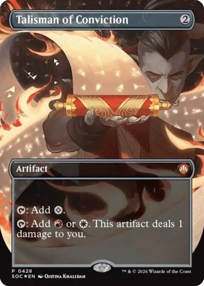 Talisman of Conviction <borderless> [SOC]