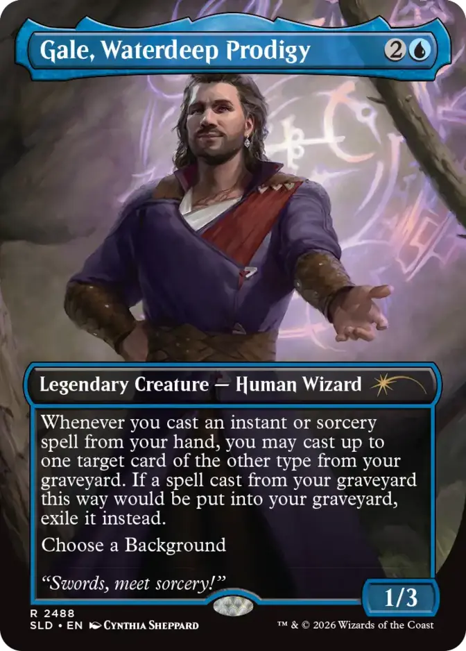 Gale, Waterdeep Prodigy <Gale's Ambition> [SLD]