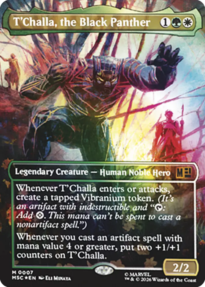 T'Challa, the Black Panther <borderless> [MSC]