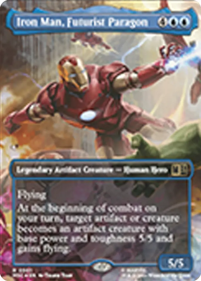Iron Man, Futurist Paragon <borderless> [MSC]