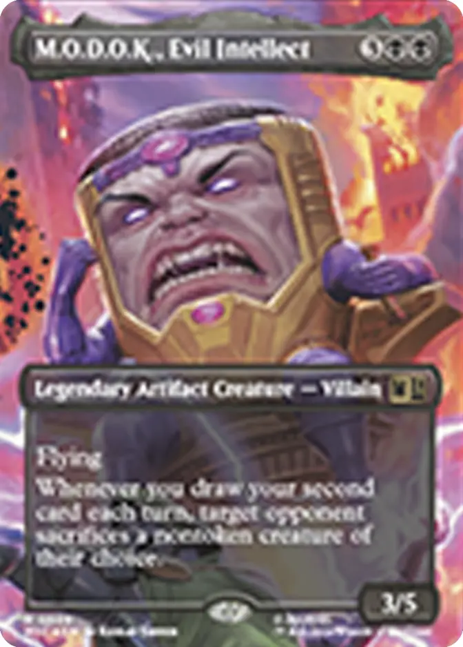 M.O.D.O.K., Evil Intellect <borderless> [MSC]