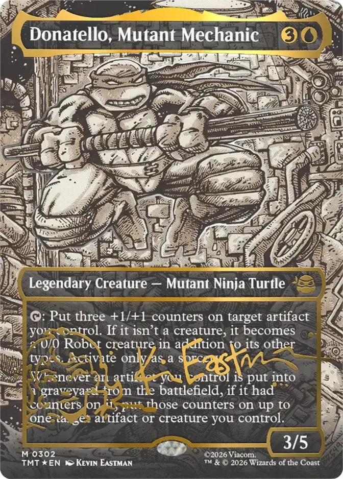 Donatello, Mutant Mechanic <headliner> [TMT]