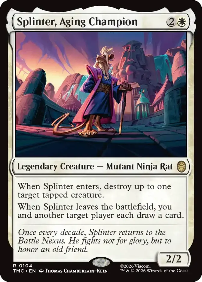 Splinter, Aging Champion [TMC]
