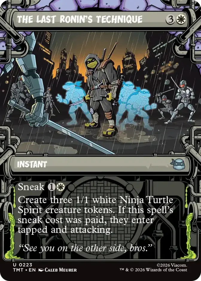 The Last Ronin's Technique <showcase> [TMT] (F)