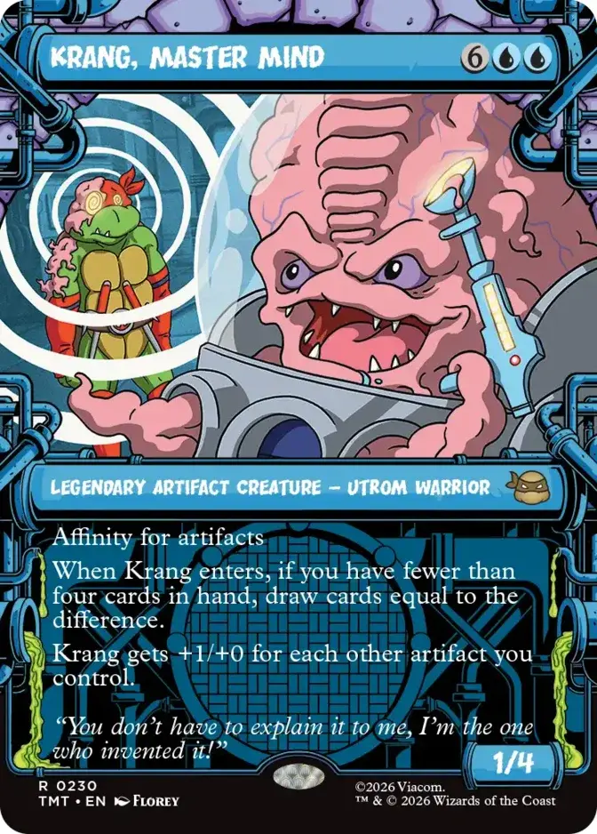 Krang, Master Mind <showcase> [TMT]