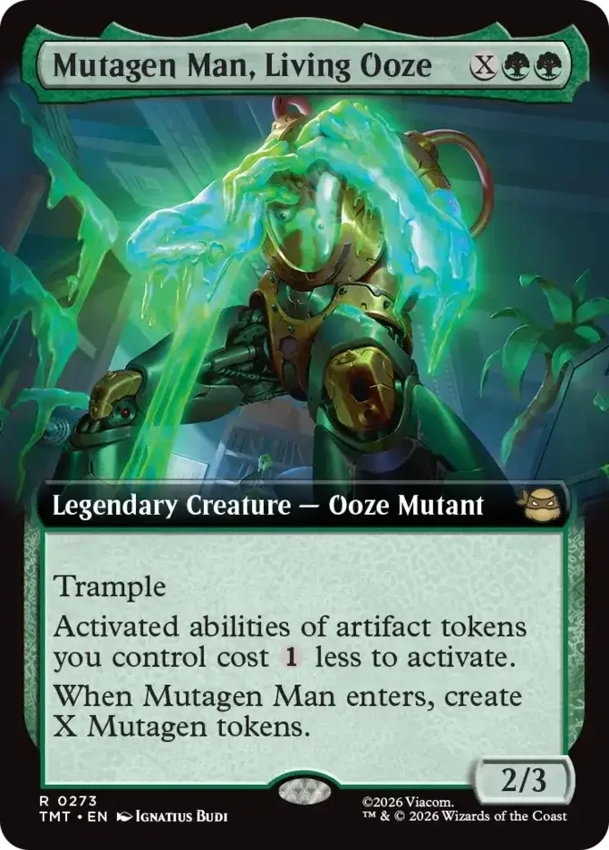 Mutagen Man, Living Ooze <extended> [TMT]