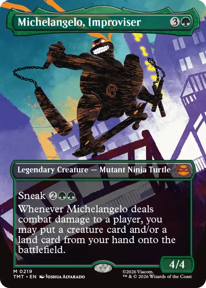 Michelangelo, Improviser <borderless> [TMT]