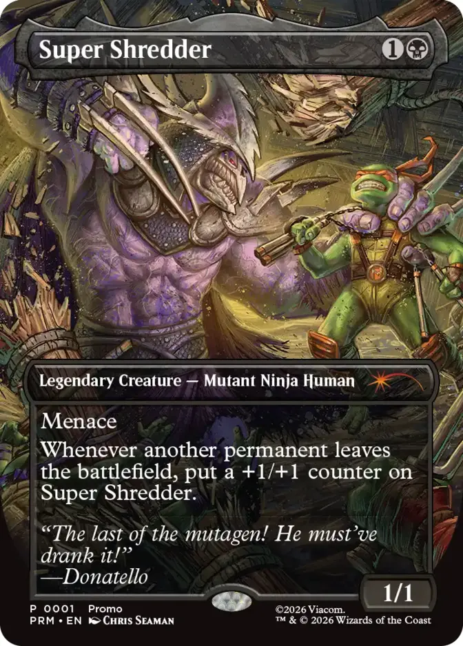 Super Shredder <Spotlight Series Turtles> [PRM-MSC]