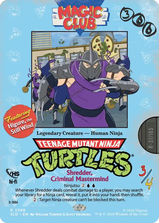 Higure, the Still Wind <Shredder, Criminal Mastermind - Turtles: VHS Villains> [SLD]