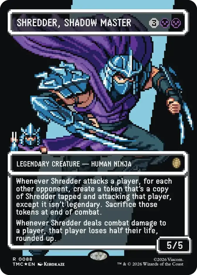 Shredder, Shadow Master <borderless pixel> [TMC]