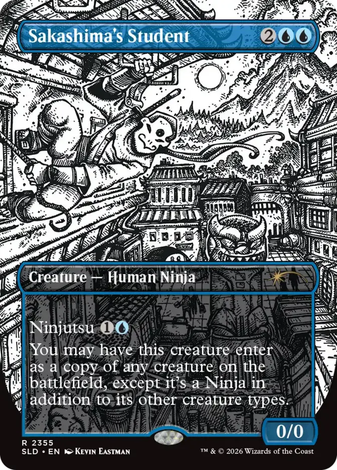Sakashima's Student <Kevin Eastman Inks> [SLD]