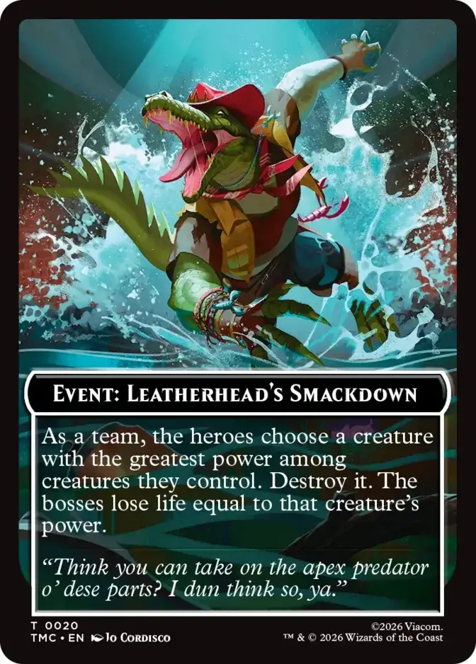 Event: Leatherhead's Smackdown [TMC]