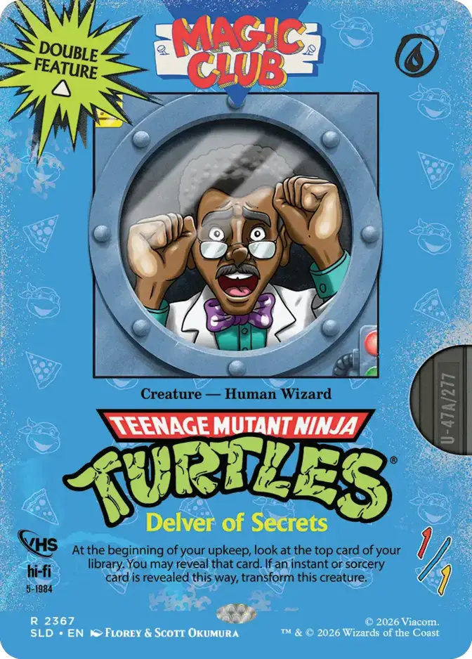 Delver of Secrets <Turtles: VHS Villains> [SLD]
