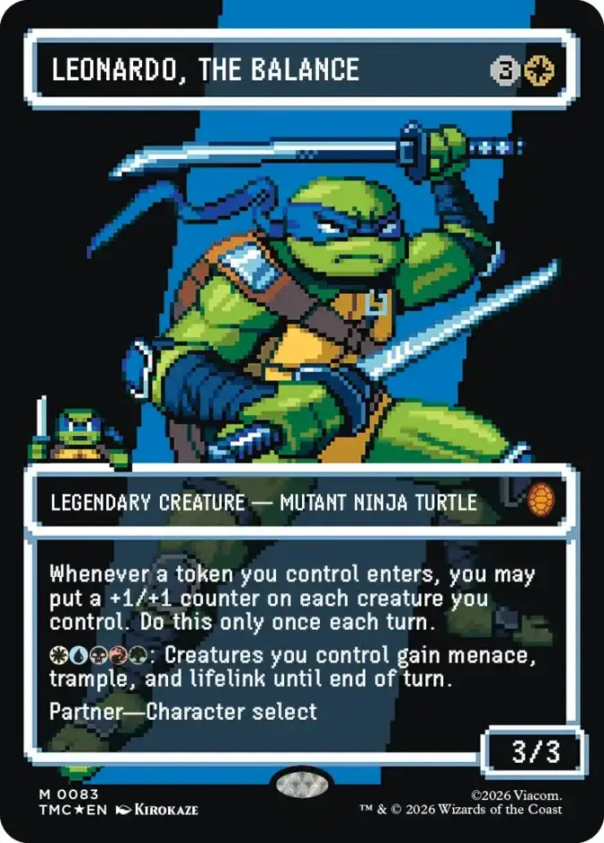 Leonardo, the Balance <borderless pixel> [TMC]