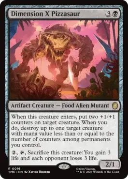 Dimension X Pizzasaur