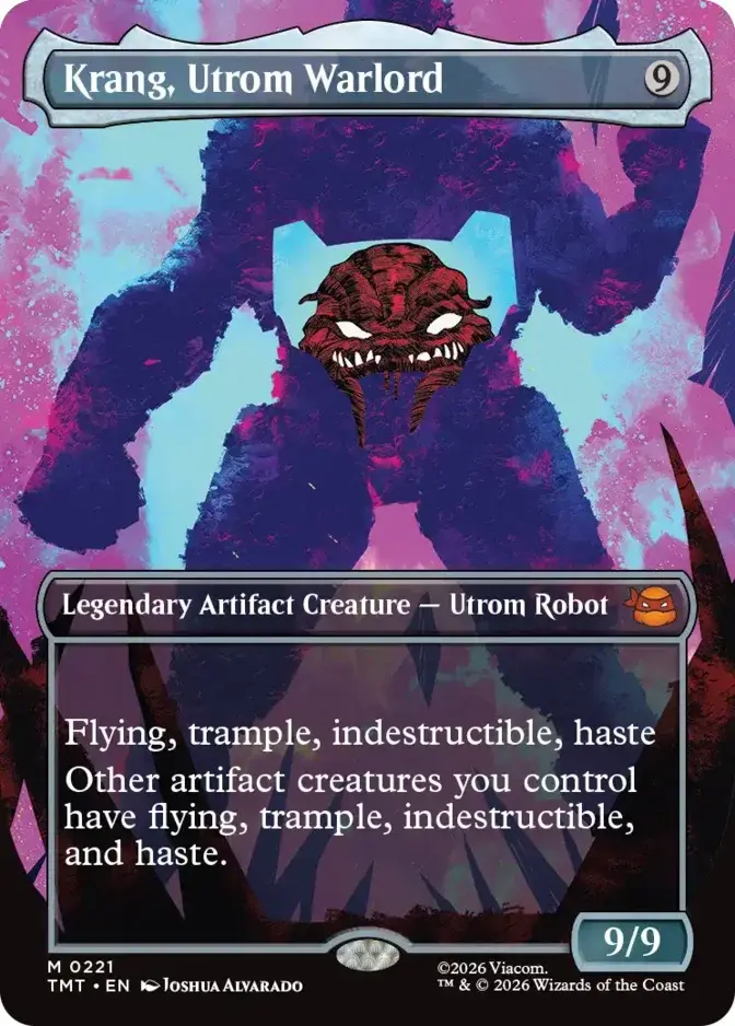 Krang, Utrom Warlord <borderless> [TMT]