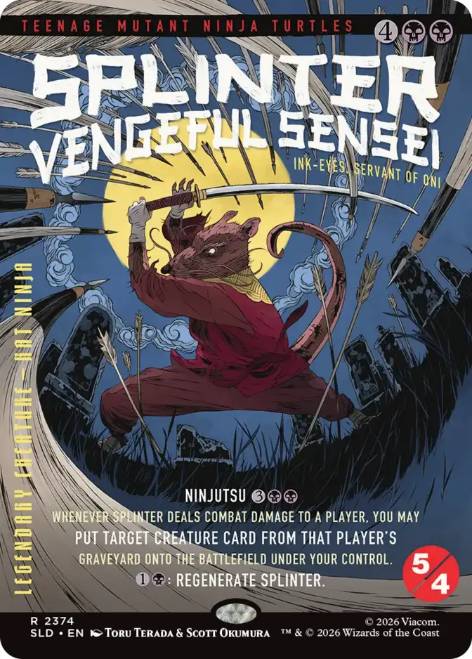 Ink-Eyes, Servant of Oni <Splinter, Vengeful Sensei - Turtles: The Last Ronin> [SLD]